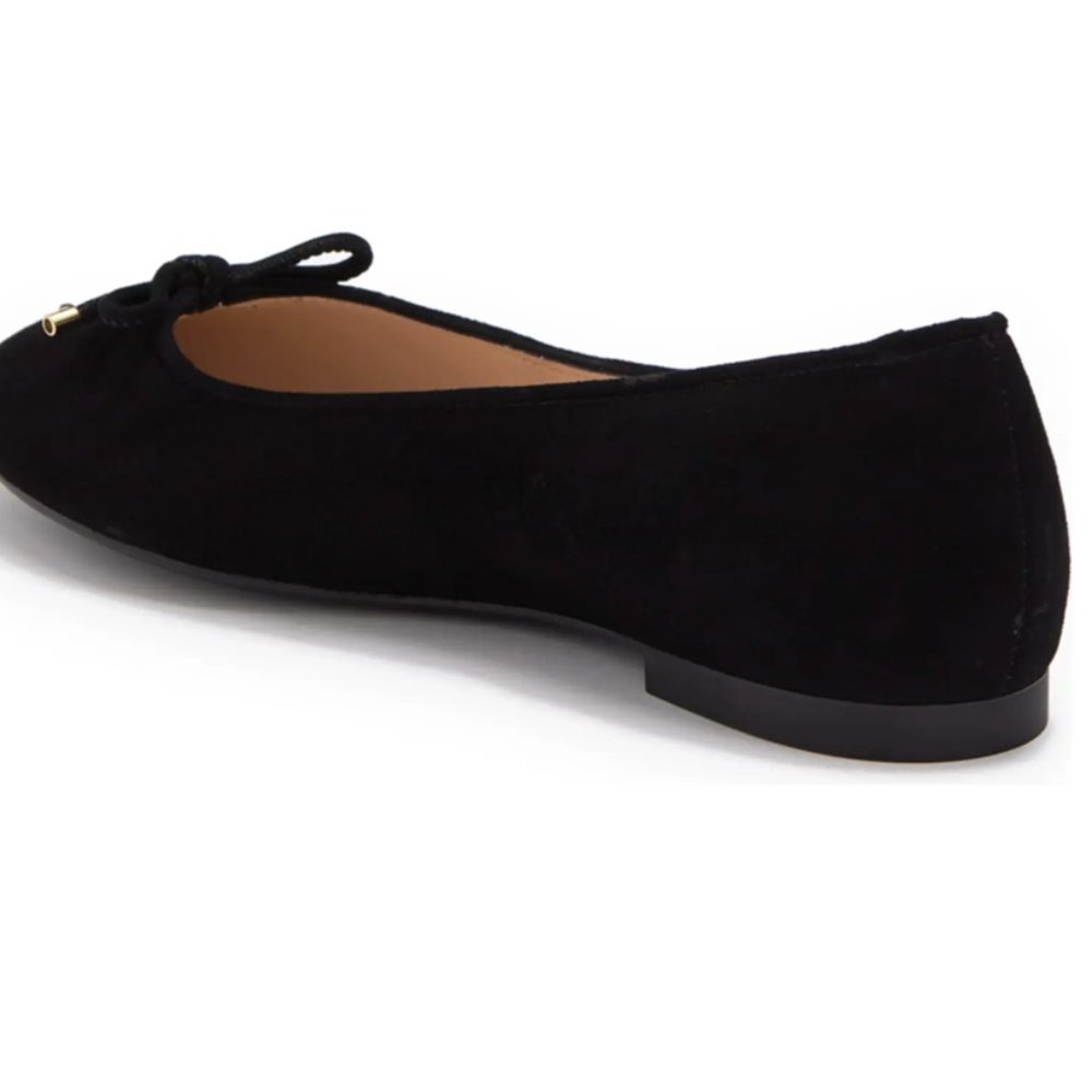 Stuart Weitzman Gabby Leather Ballet Flat - Picture 3 of 4